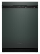 Matte black KitchenAid dishwasher with top control panel from dishwashers and kitchen appliances collection