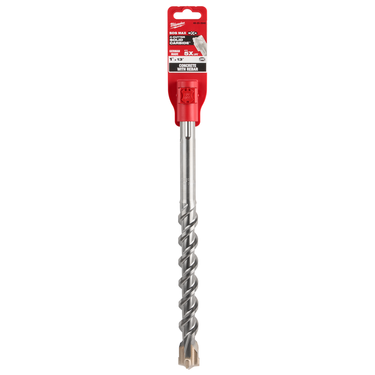 Milwaukee SDS Max 4CT MX4™ 1" X 8" X 13"