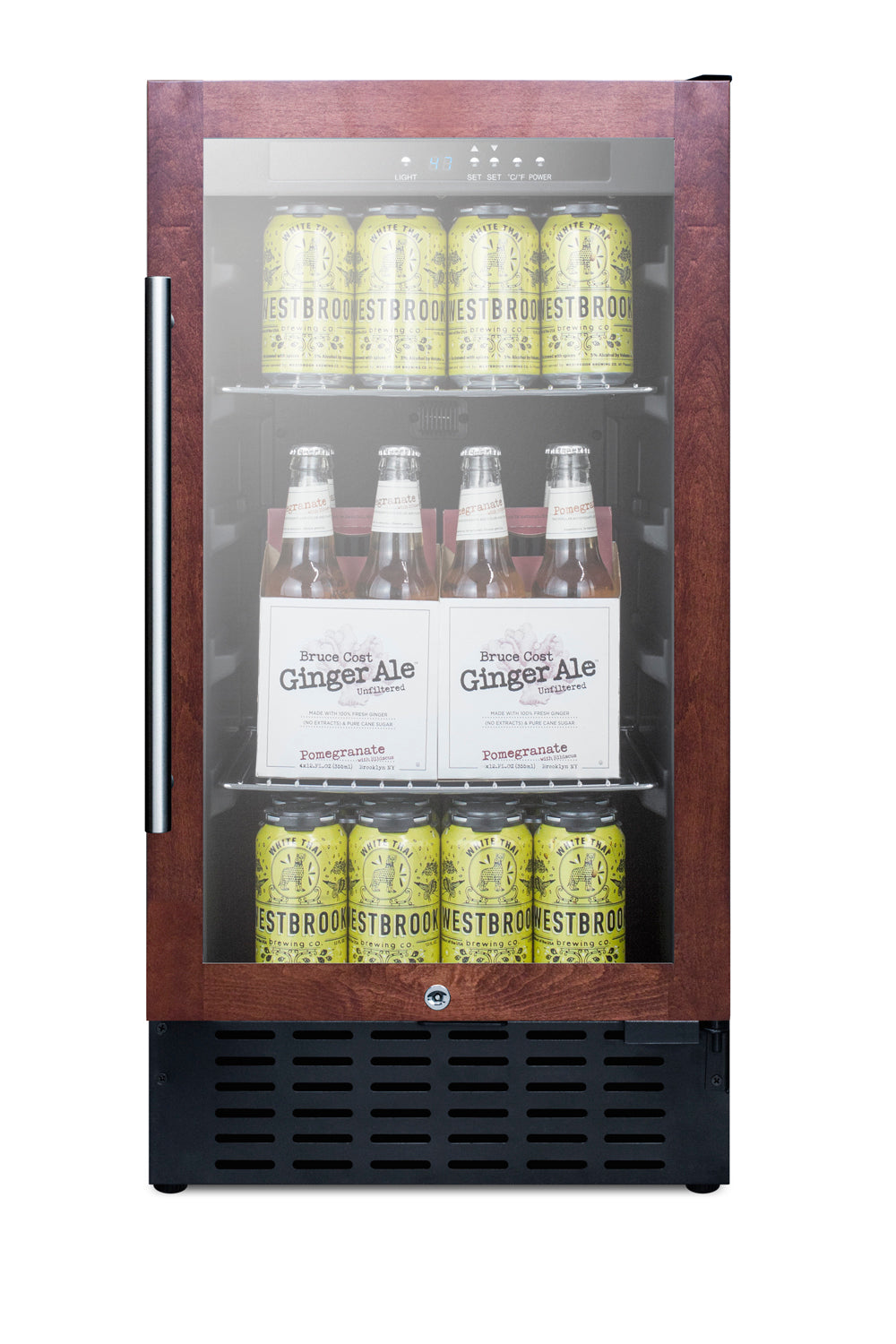 18" Wide Built-In Beverage Center (Panel Not Included)