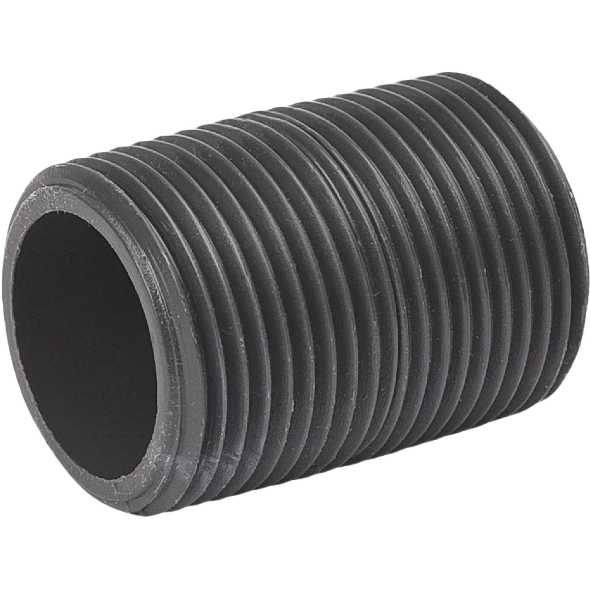 Black Schedule 80 PVC threaded pipe nipple for plumbing and pipes & fittings in home improvement tools under $50 collection