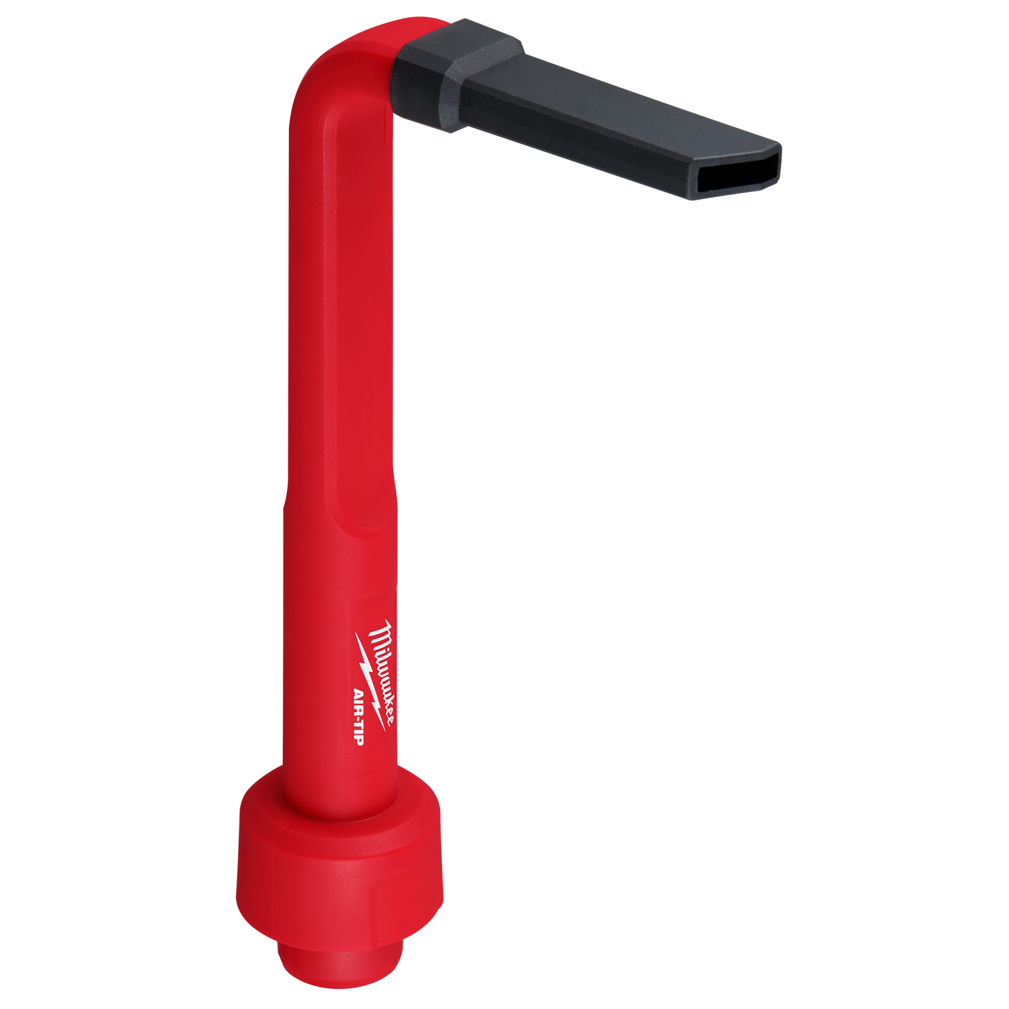 Red and black right-angle cleaning tool attachment for woodworking and dust collection in home improvement projects under $100
