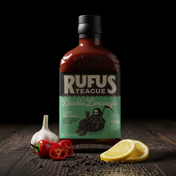 Rufus Teague Diablo Limonajo BBQ Sauce, 14 oz.