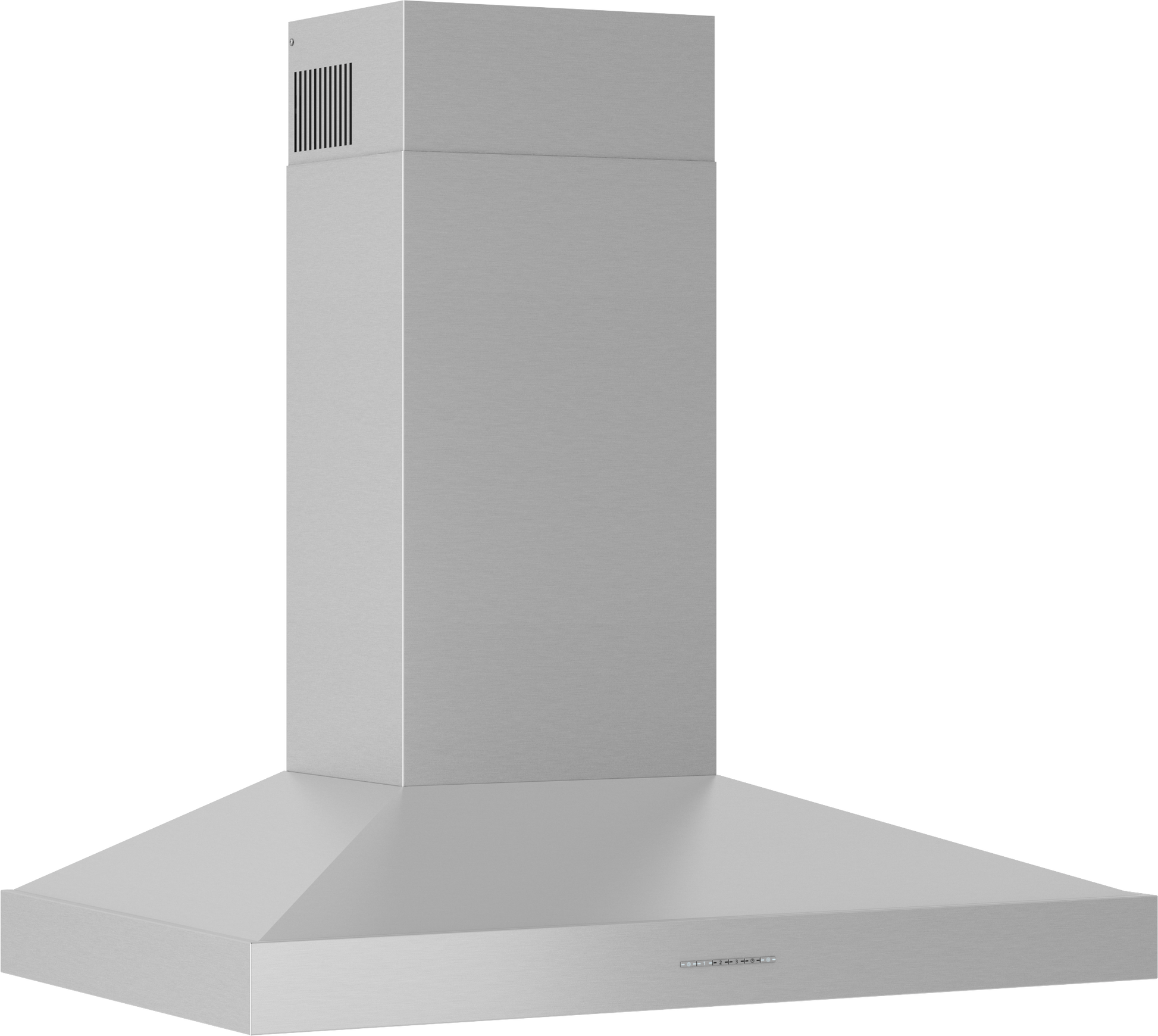 36-inch stainless steel wall-mounted range hood with pyramid shape for kitchen improvement at Hartville Hardware