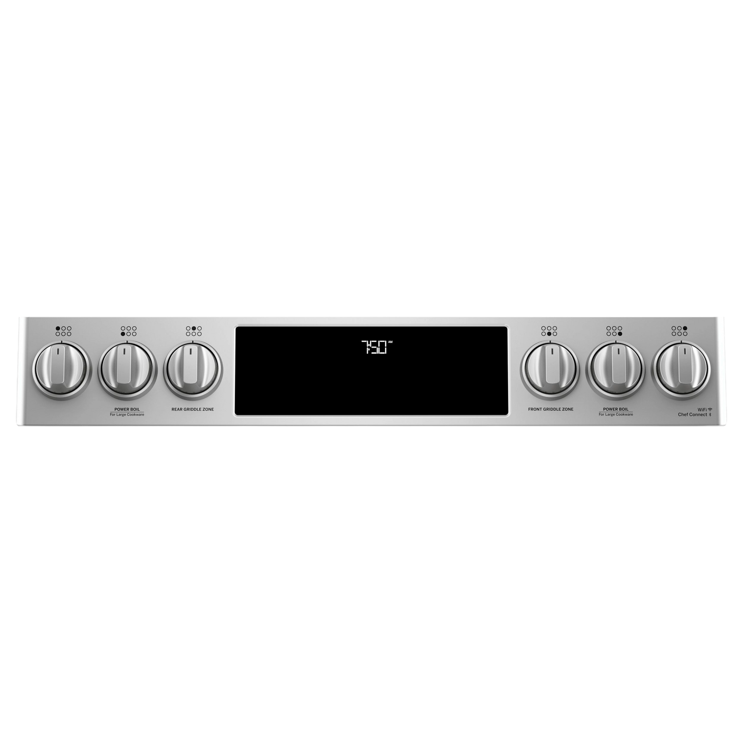CAFÉ™ 30" Smart Slide-In, Front-Control, Gas Double-Oven Range with Convection