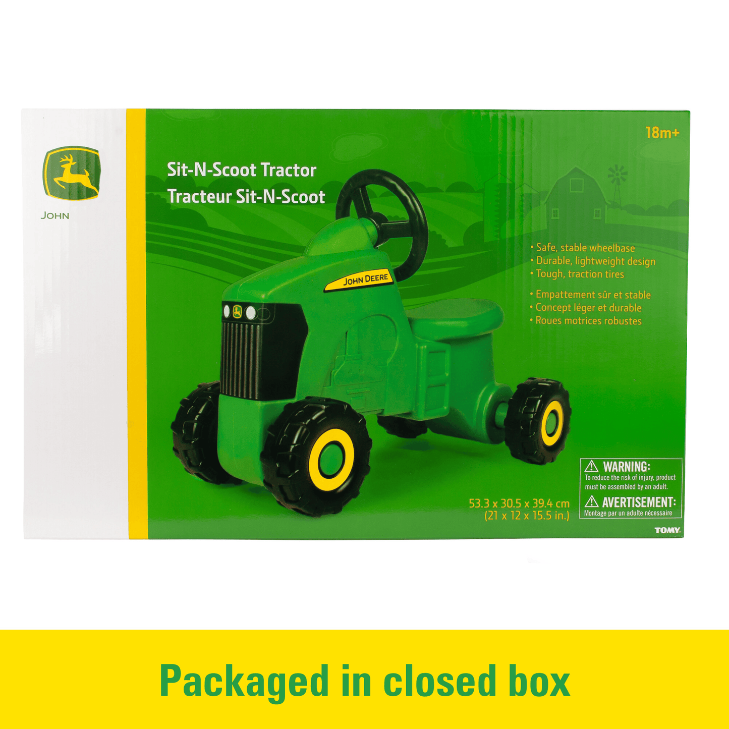 John Deere Foot to Floor Tractor
