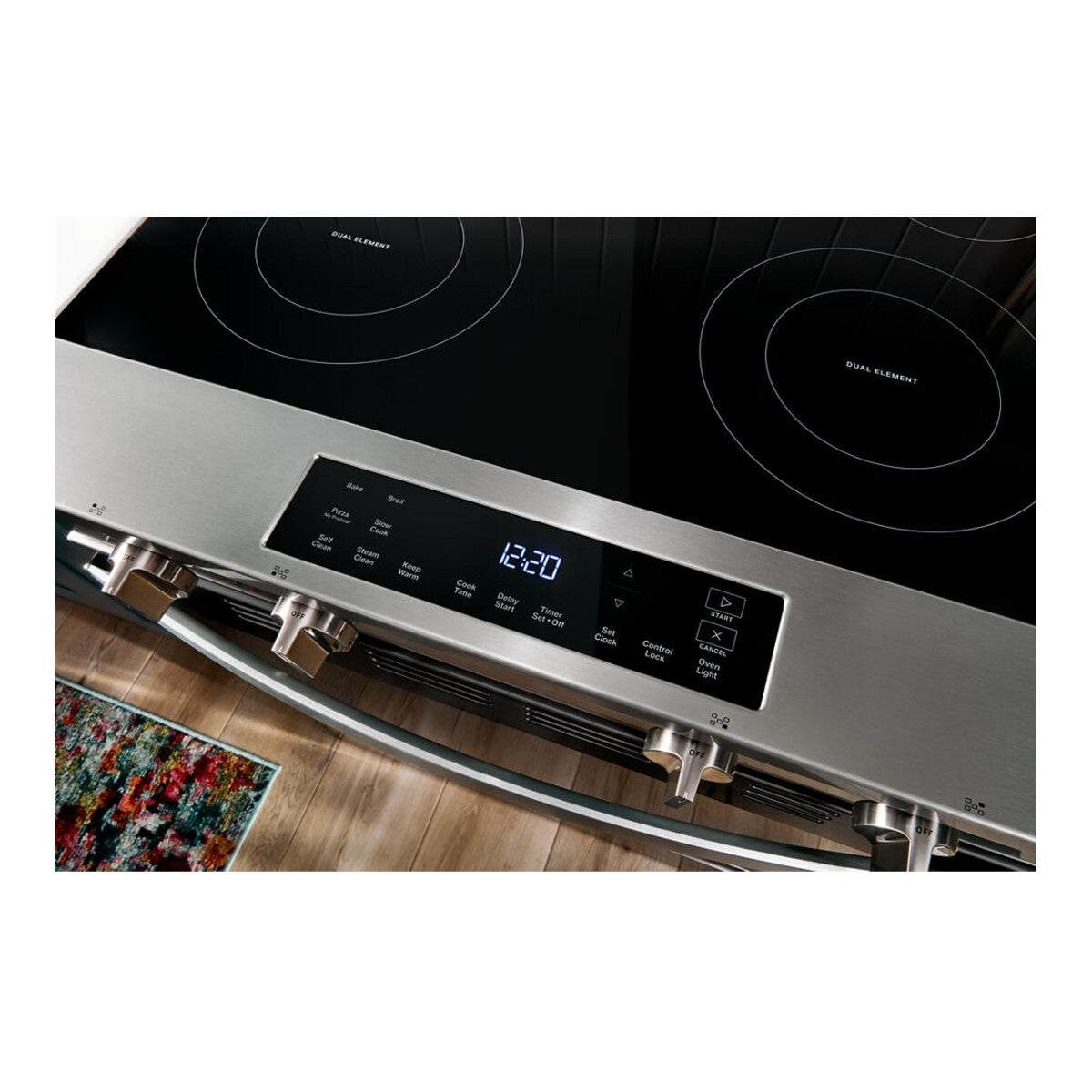 30-inch Electric Range with No Preheat and Slow Cook Modes
