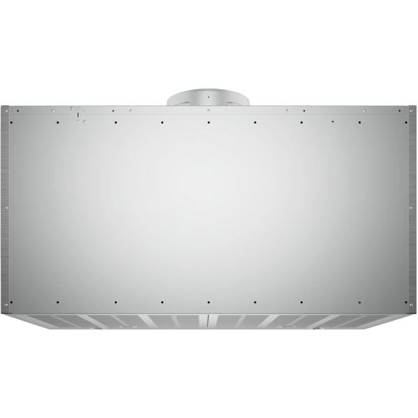 Modern stainless steel undercabinet ventilation hood for kitchen ventilation in range hoods and appliances collection