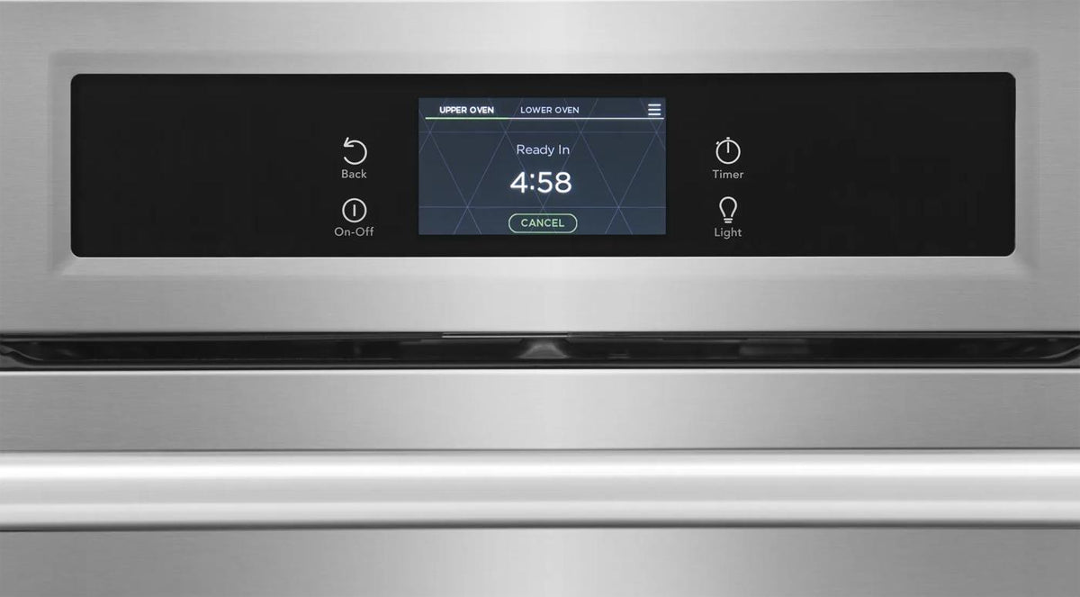 30" Double Wall Oven with Stone-Baked Pizza Mode