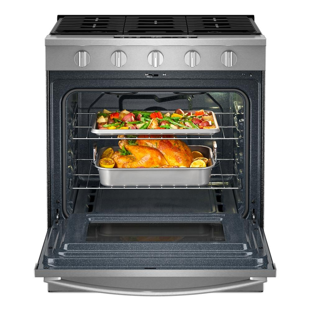 30-inch Gas Smart Range with Air Cooking Technology