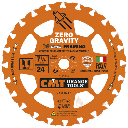CMT Orange Tools 7-1/4
