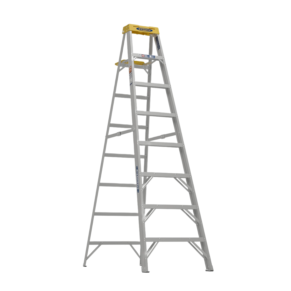 Werner 8 Foot Aluminum Step Ladder