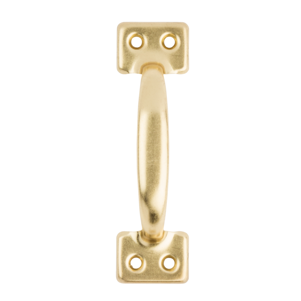 Bright brass window sash lift with cold-rolled steel construction for doors and windows in under $50 collection