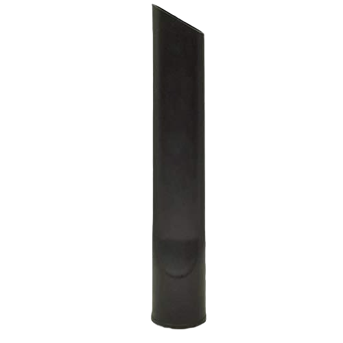 Black crevice tool attachment for vacuum cleaner designed for tight spaces in tools and home improvement use