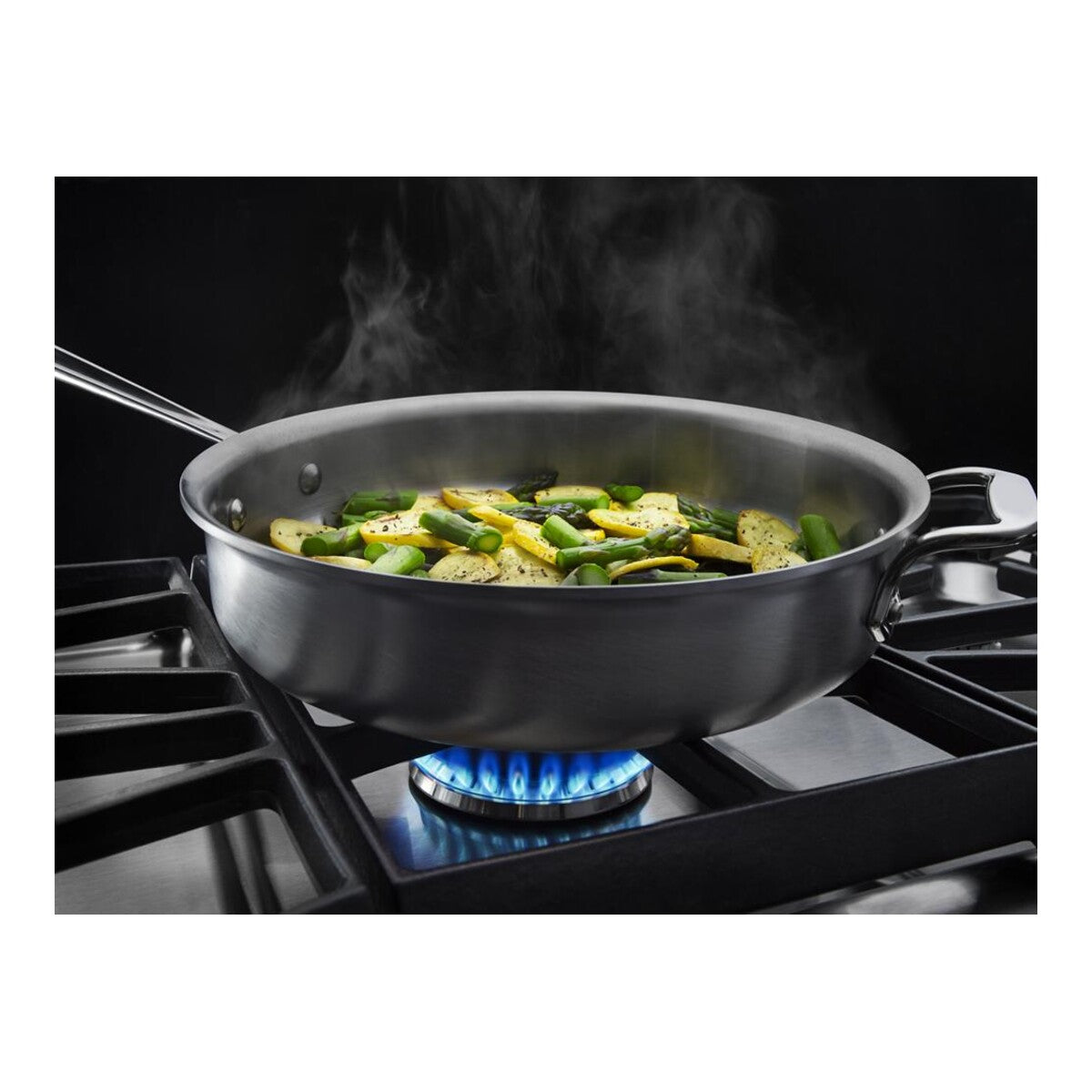 36-inch Wide Gas Cooktop with DuraGuard™ Protective Finish