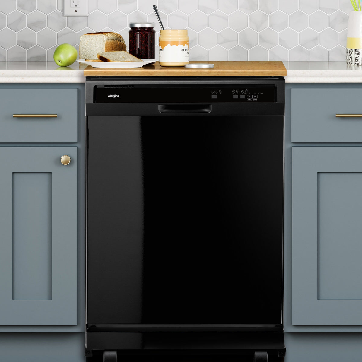 Heavy-Duty Dishwasher with 1-Hour Wash Cycle