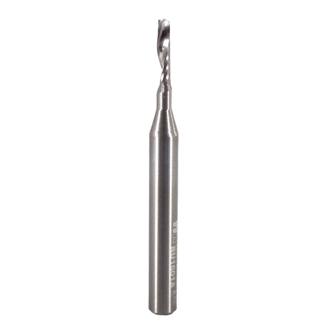 High-quality spiral upcut router bit with 1/4 inch shank for precision routing in tool accessories and drill bits collections