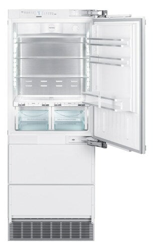 Built-in 30-inch refrigerator freezer with ice maker, BioFresh drawers, and adjustable shelving from Appliances collection