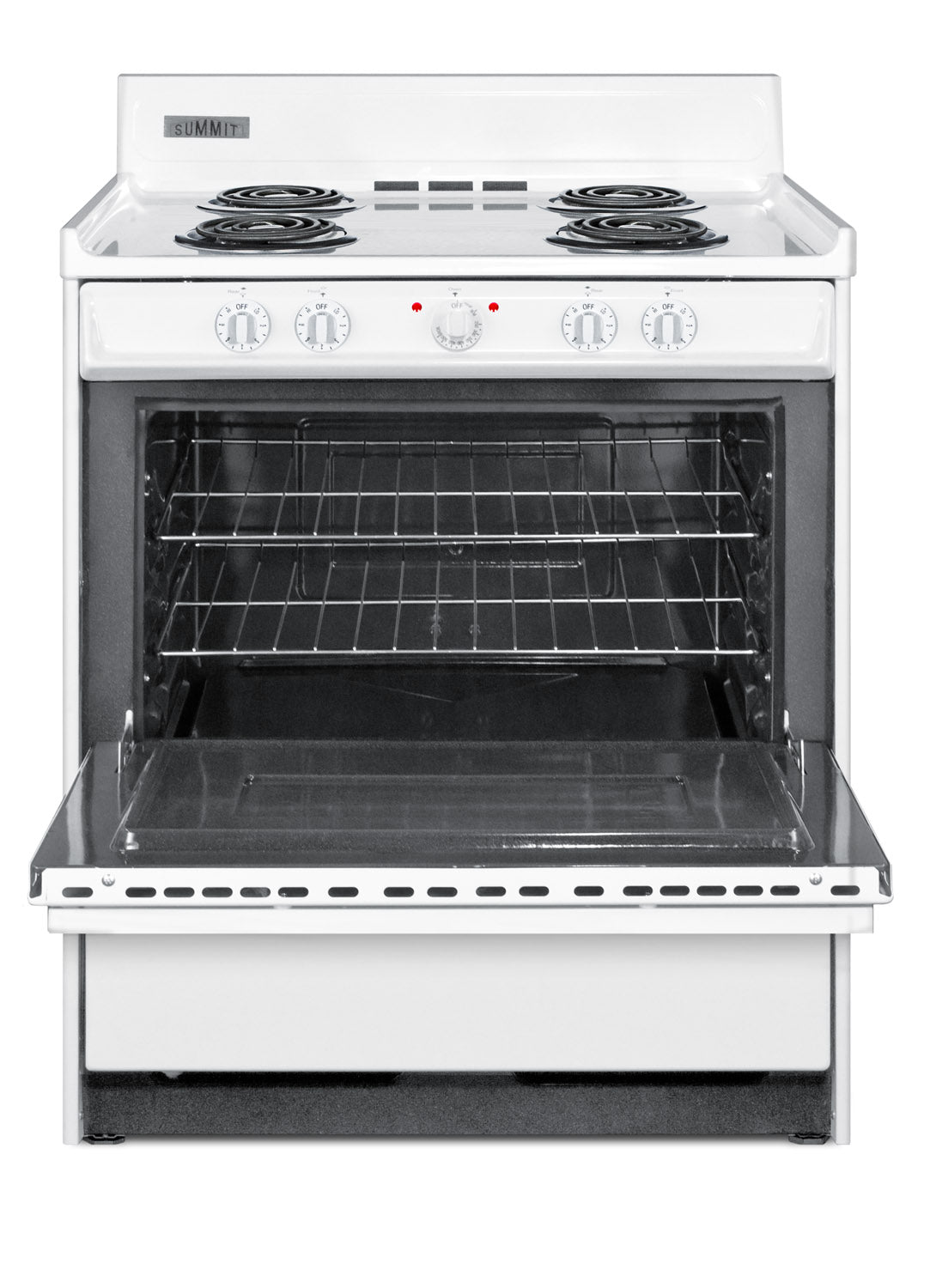 30" Wide Electric Coil Top Range