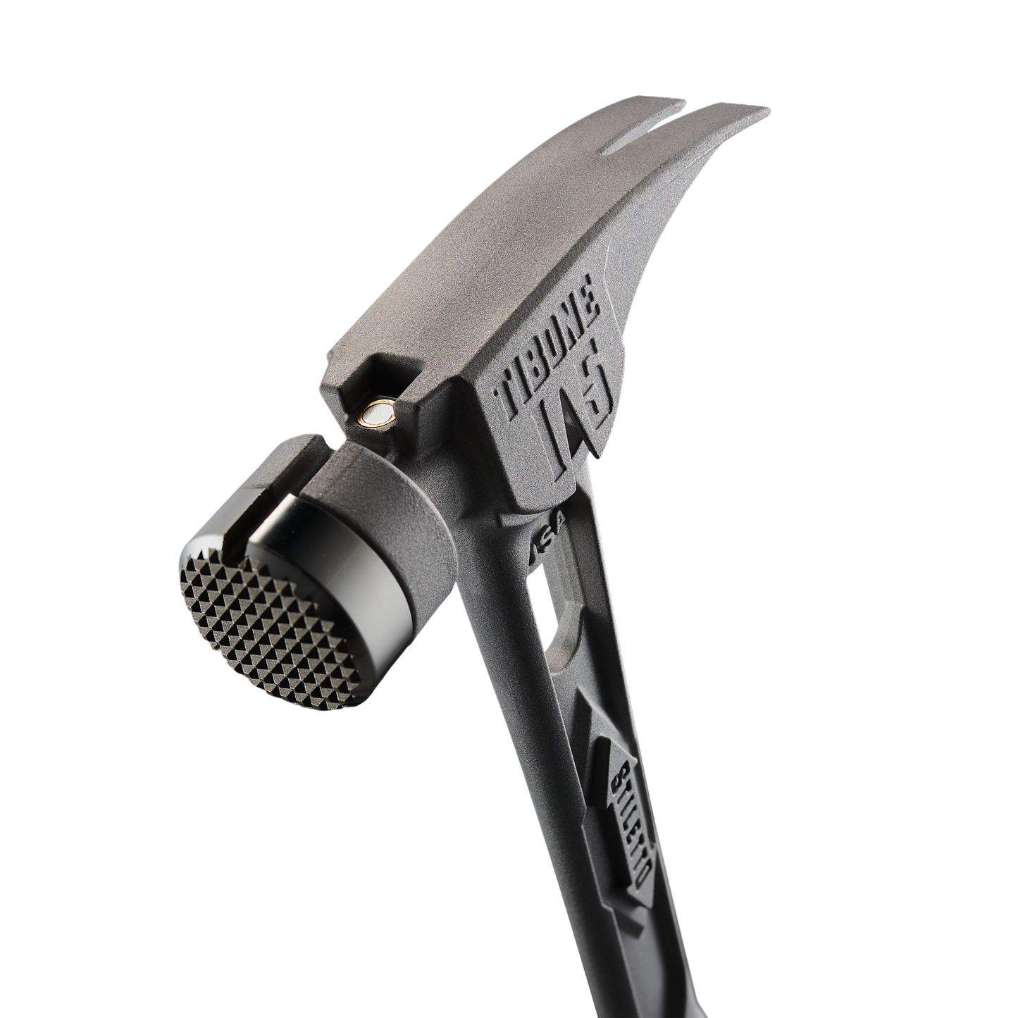Stiletto TIBONE™ 15oz Milled/Curved Titanium Framing Hammer
