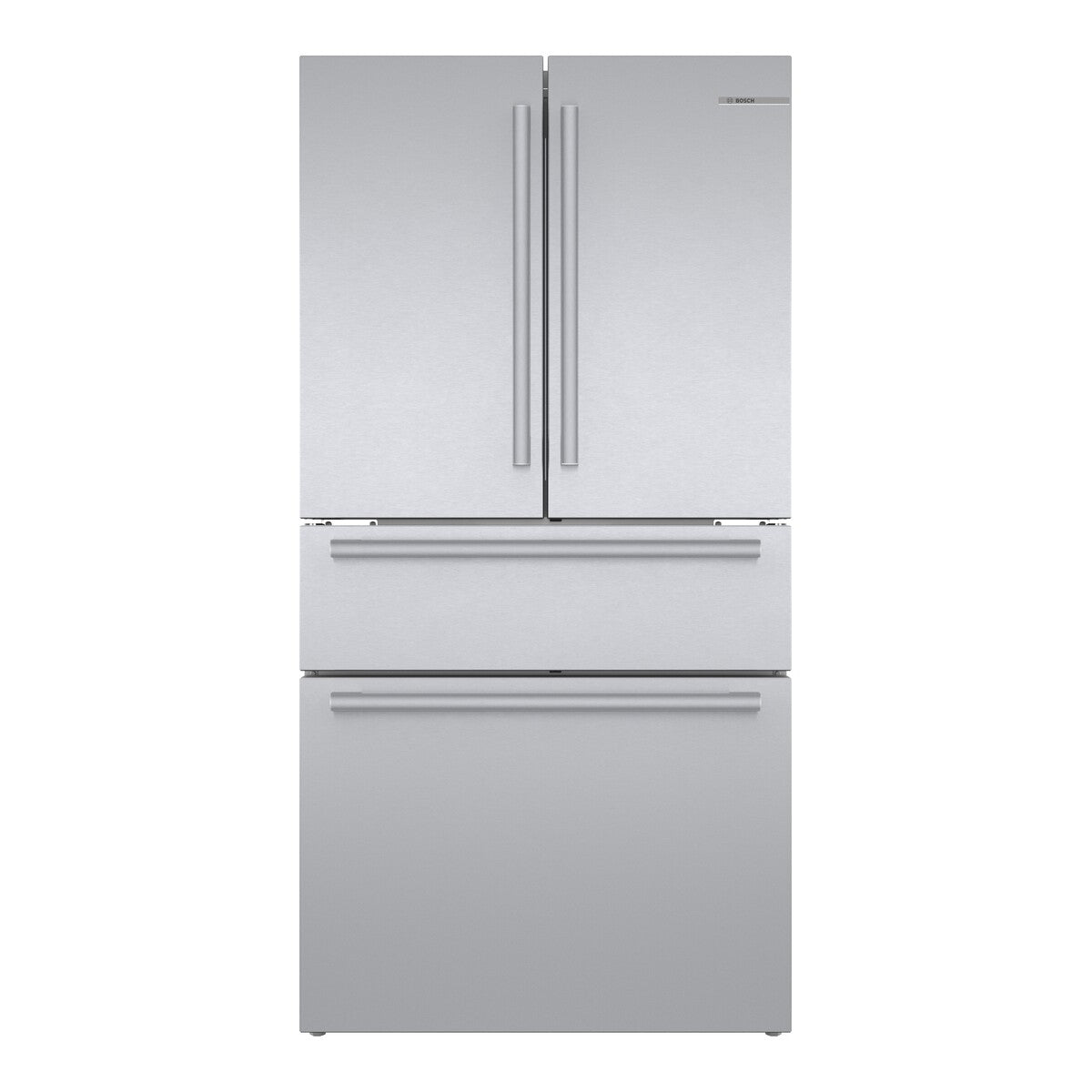 800 Series, French Door Bottom Mount Refrigerator, 36_IN, Brushed steel
