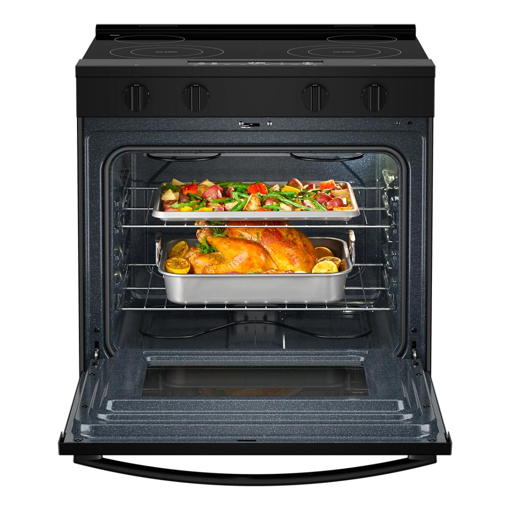 30-inch Electric Range with No Preheat and Slow Cook Modes