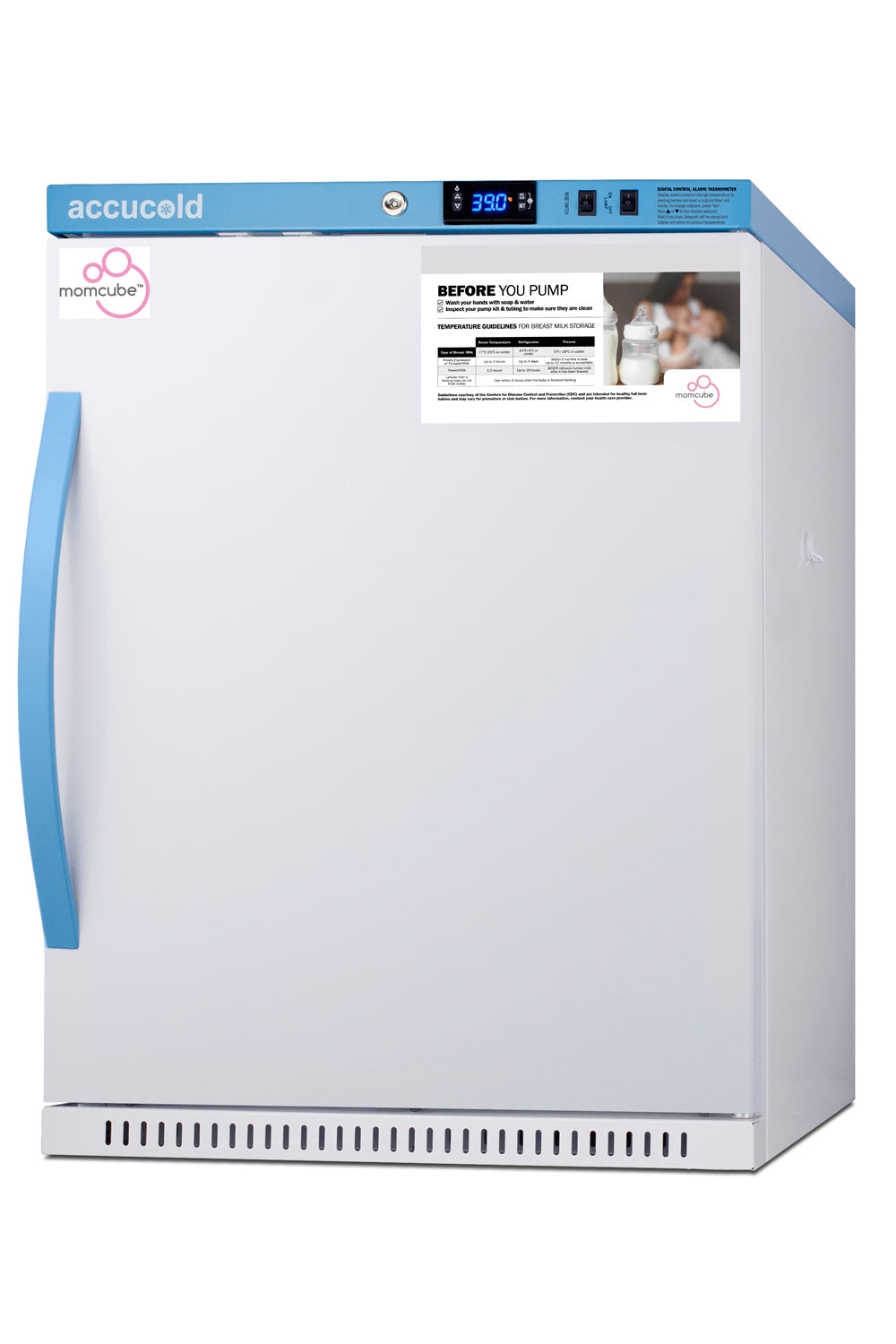 6 Cu.Ft. MOMCUBE® Breast Milk Refrigerator, ADA Height