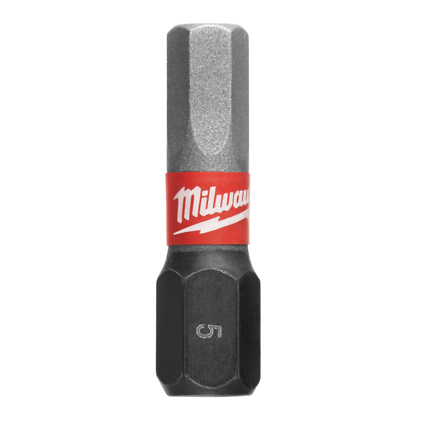 Milwaukee SHOCKWAVE™ Impact Duty 1"  Hex 5 MM Insert Bits Bulk 25