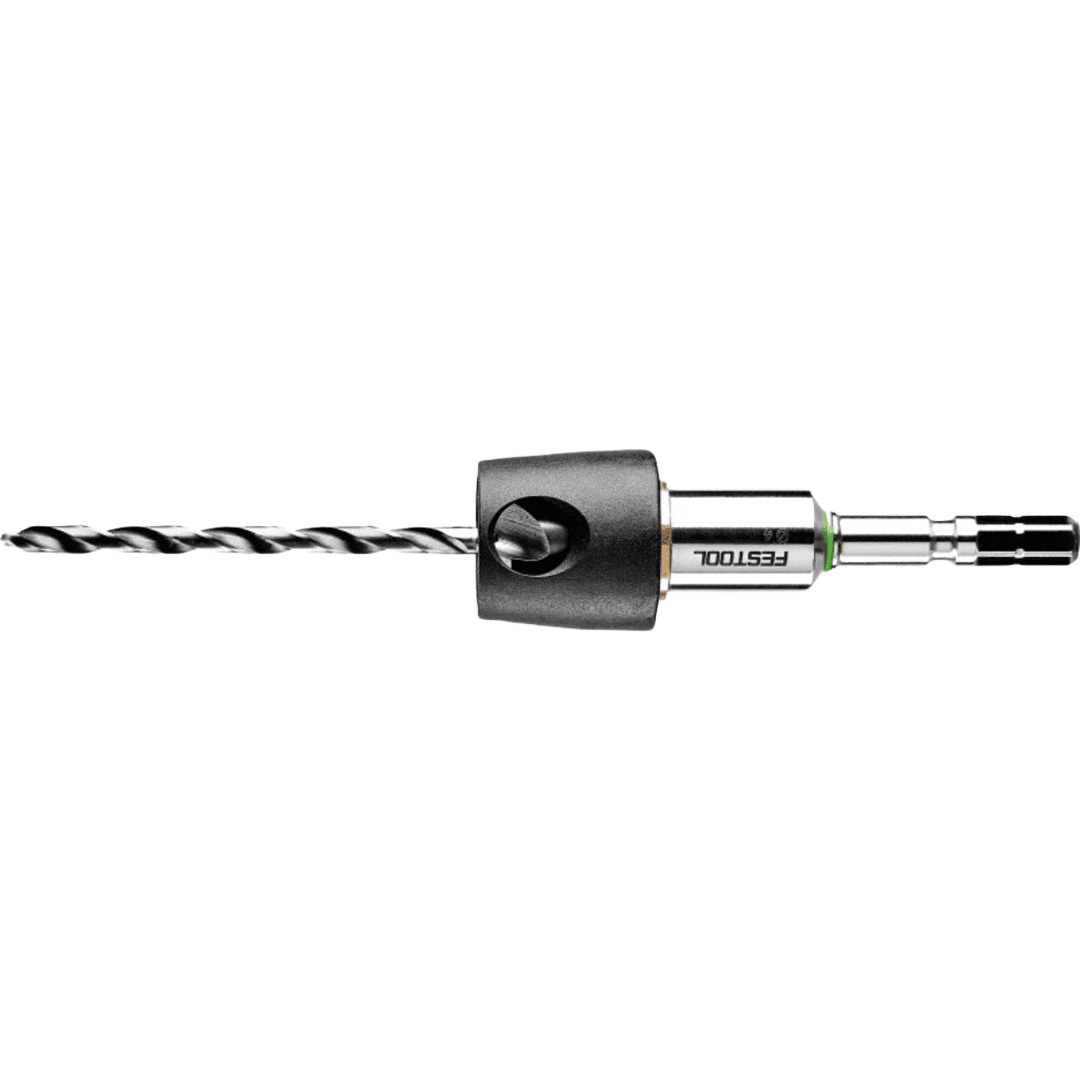 Festool Centrotec countersink drill attachment with adjustable depth stop for patio flooring in power tool accessories collection