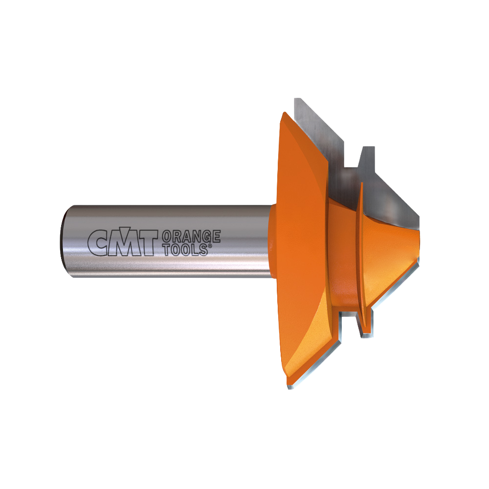 CMT Orange Tools 2-3/4” x 1-1/4” Lock Miter Bit, 1/2" Shank