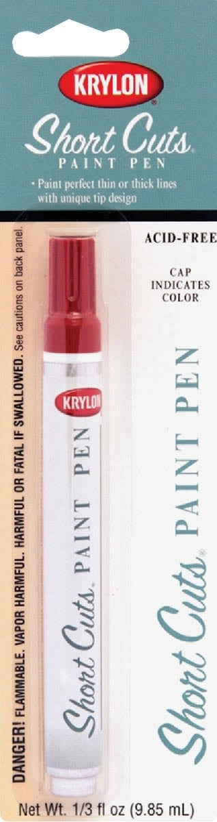 Red pepper colored paint pen with fine tip for detailed craft projects in Specialty Paint and Paint & Supplies collections