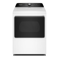 7.5 cu. ft. Smart Electric Top Load Dryer with Steam Iron and AI Dry