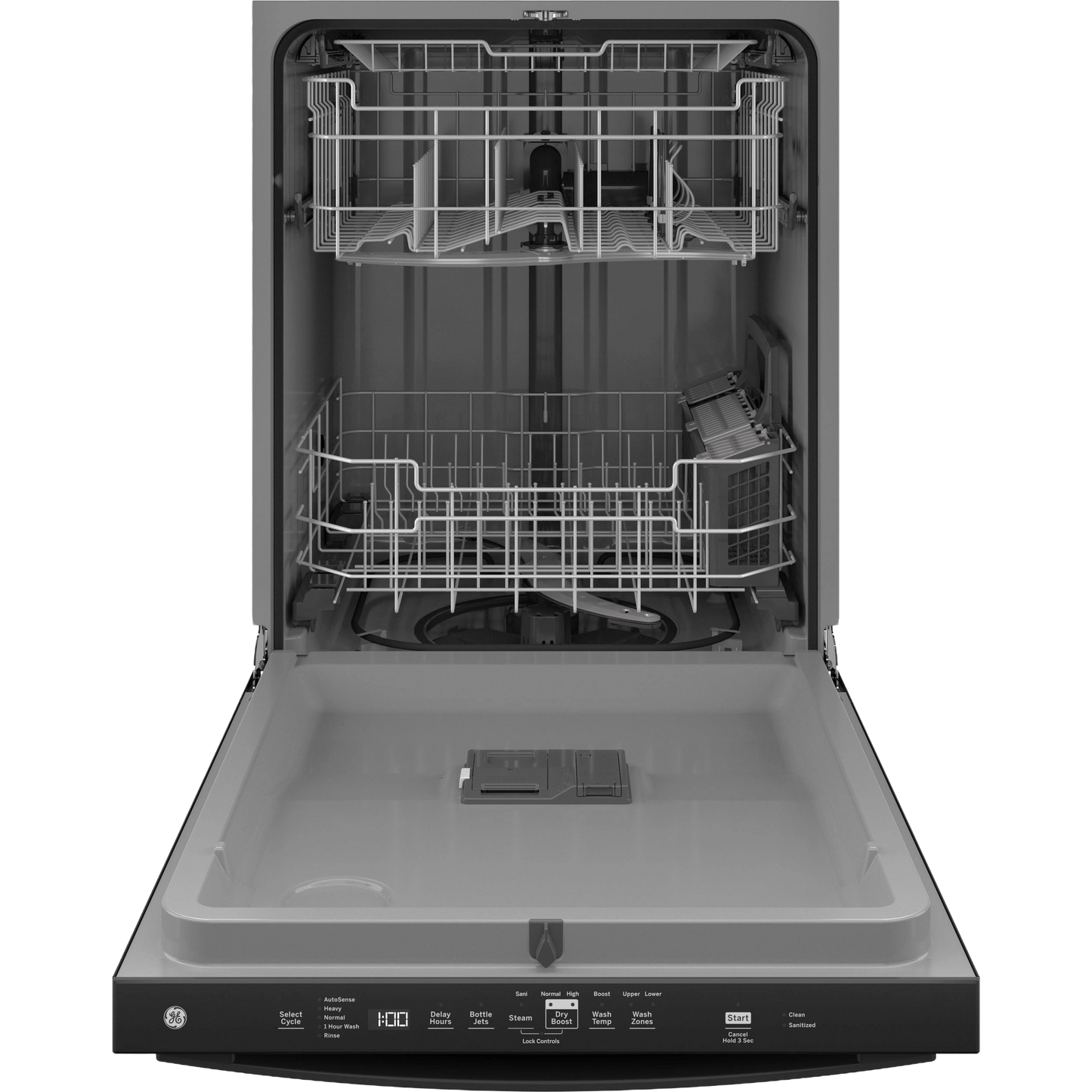 GE® ENERGY STAR® Top Control with Plastic Interior Dishwasher with Sanitize Cycle & Dry Boost