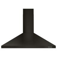 36" Contemporary Black Stainless Wall Mount Range Hood