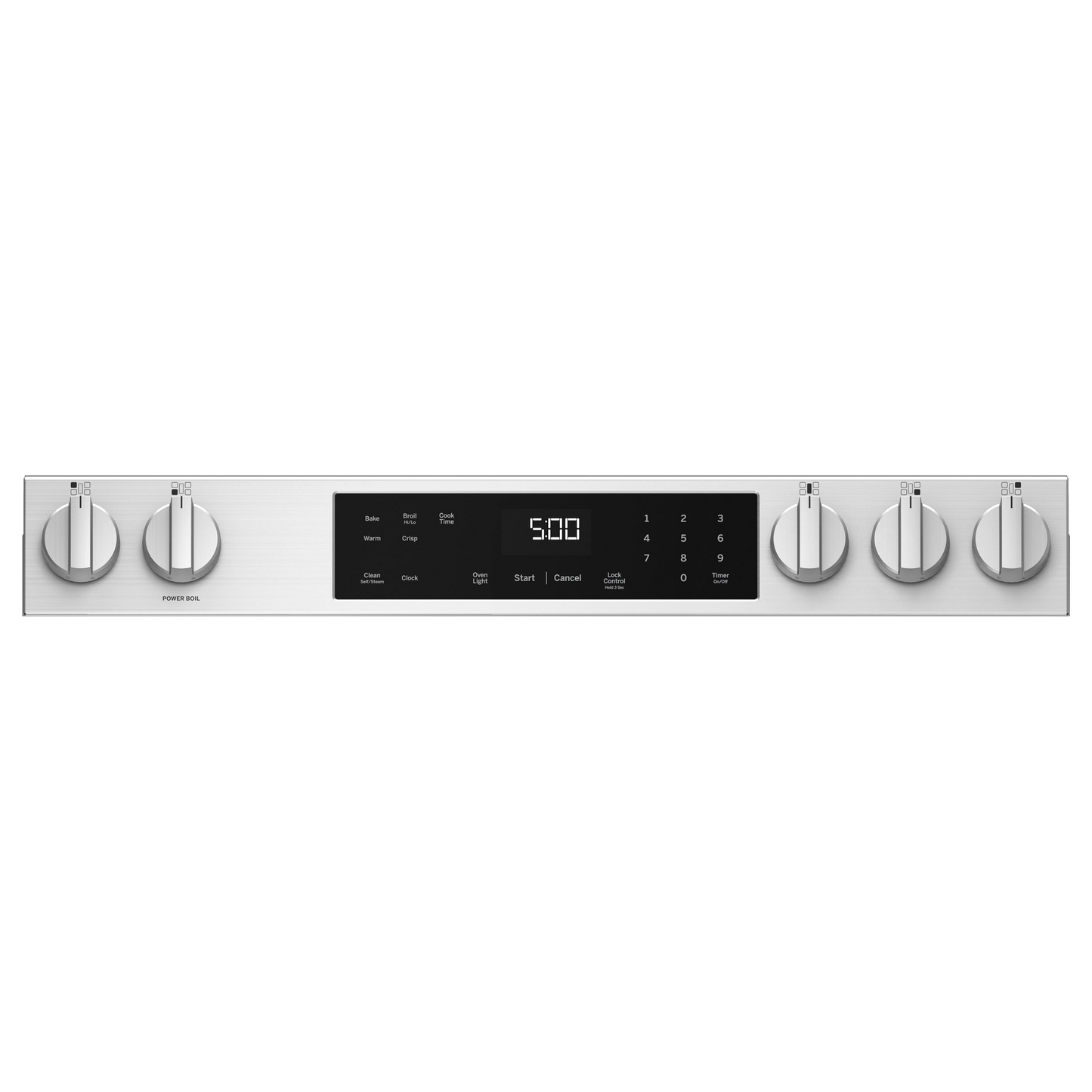 GE® 30" Slide-In Front-Control Gas Range with Crisp Mode