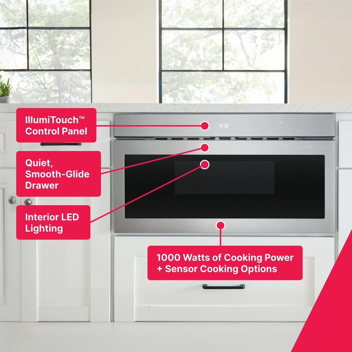 30" Built-In Drawer Microwave