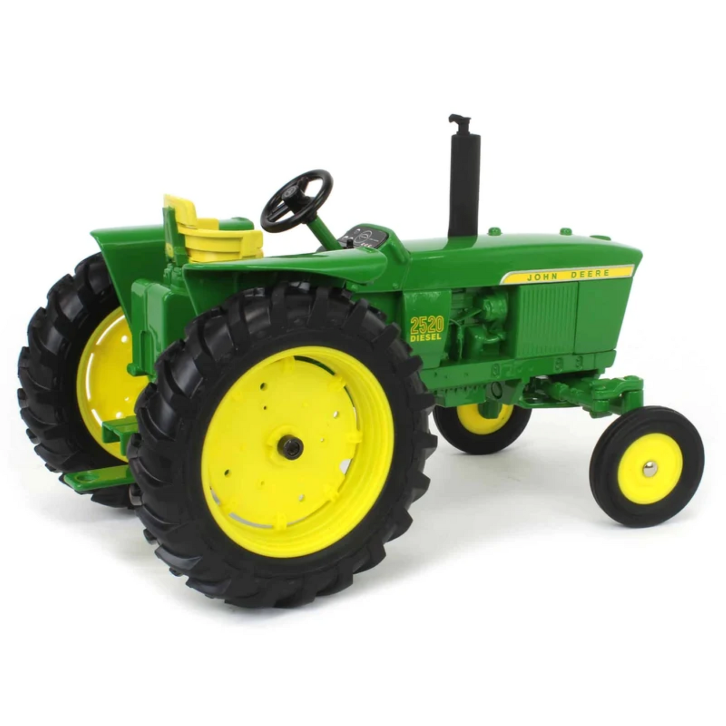 TOMY John Deere 1/16 Scale 2520 Diesel Tractor With Wide Front