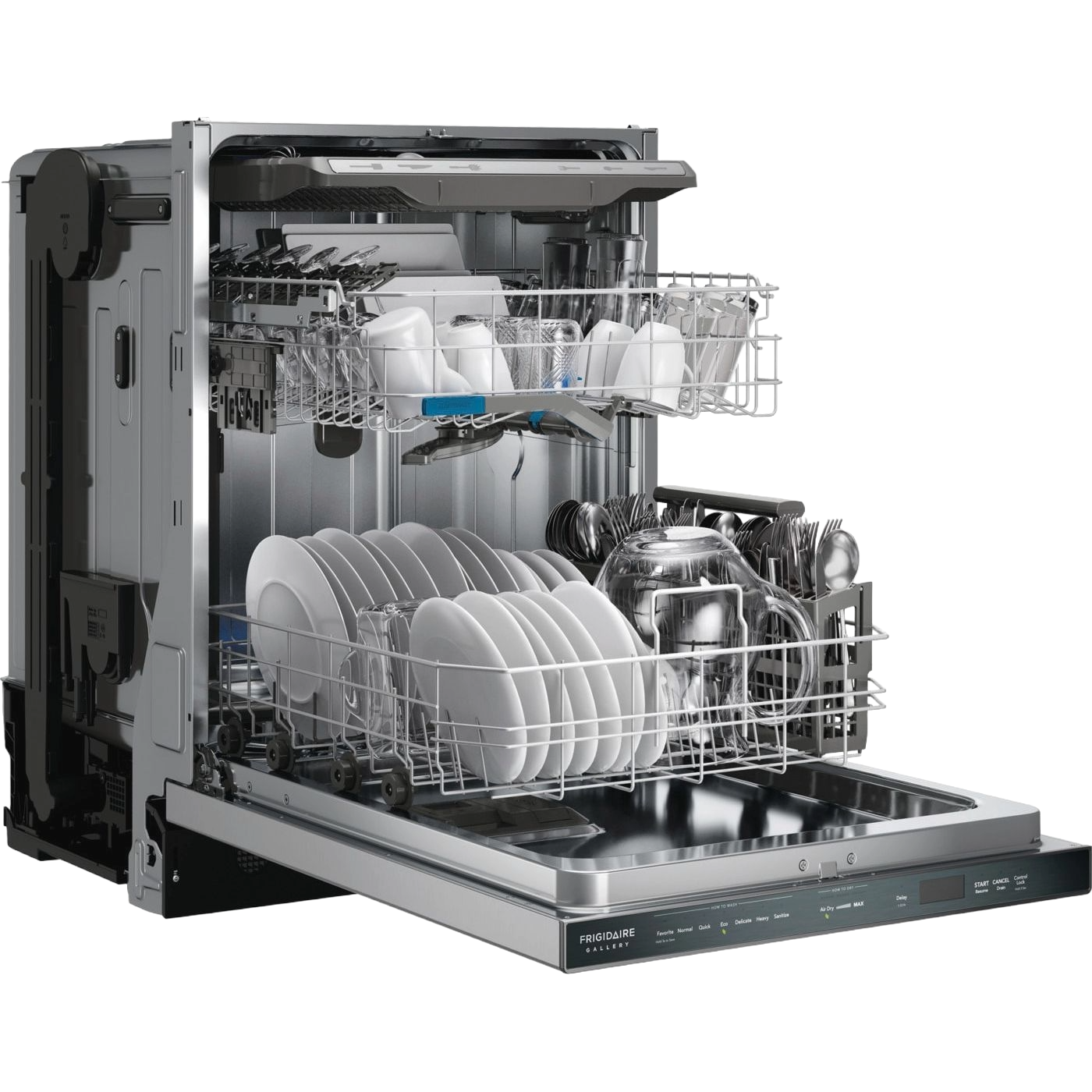 24" Stainless Steel Tub Built-In Dishwasher with CleanBoost™