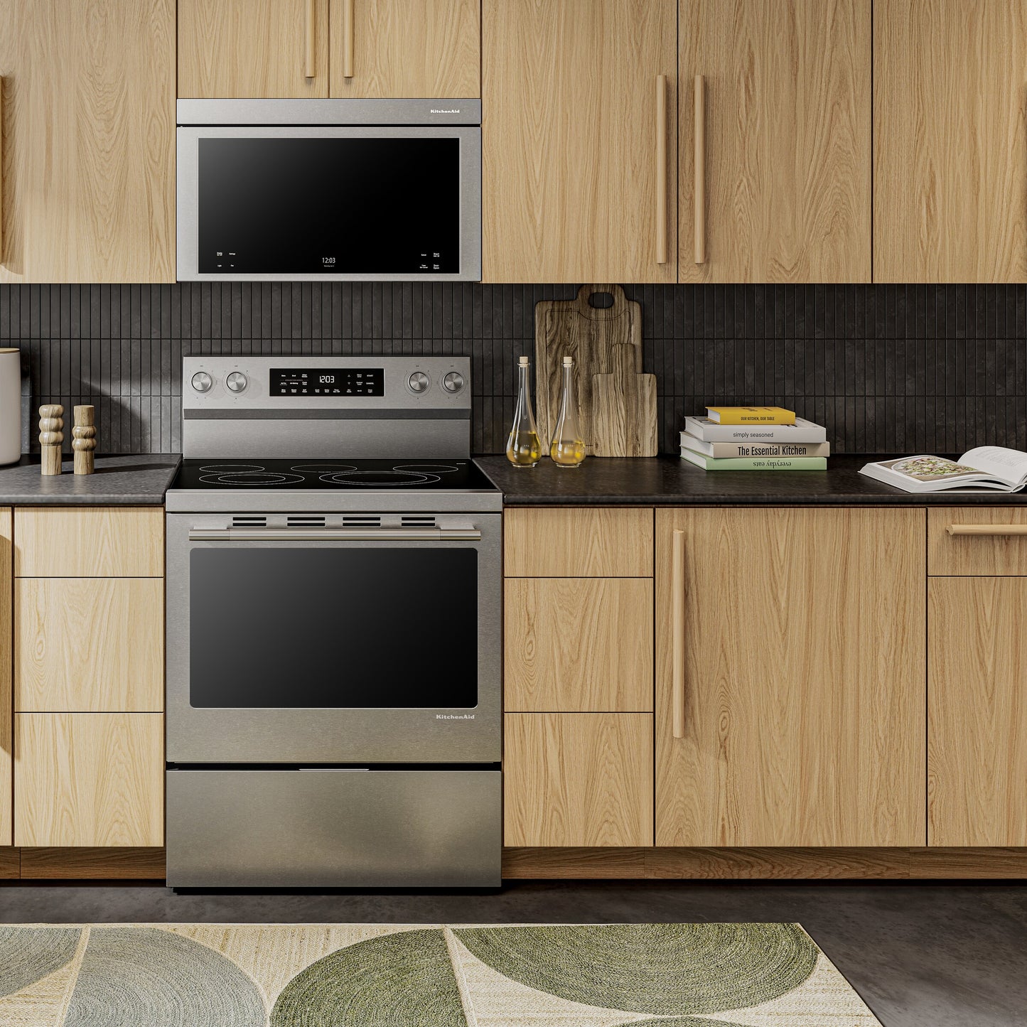 5.3 Cu. Ft. Smart Freestanding Electric Range with Convection Cooking Modes