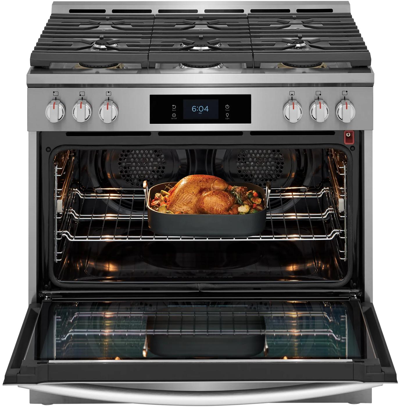 36" Dual-Fuel Range with Air Fry