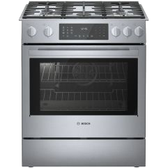 Benchmark™, Dual Fuel Slide-in Range, 30'', Stainless Steel