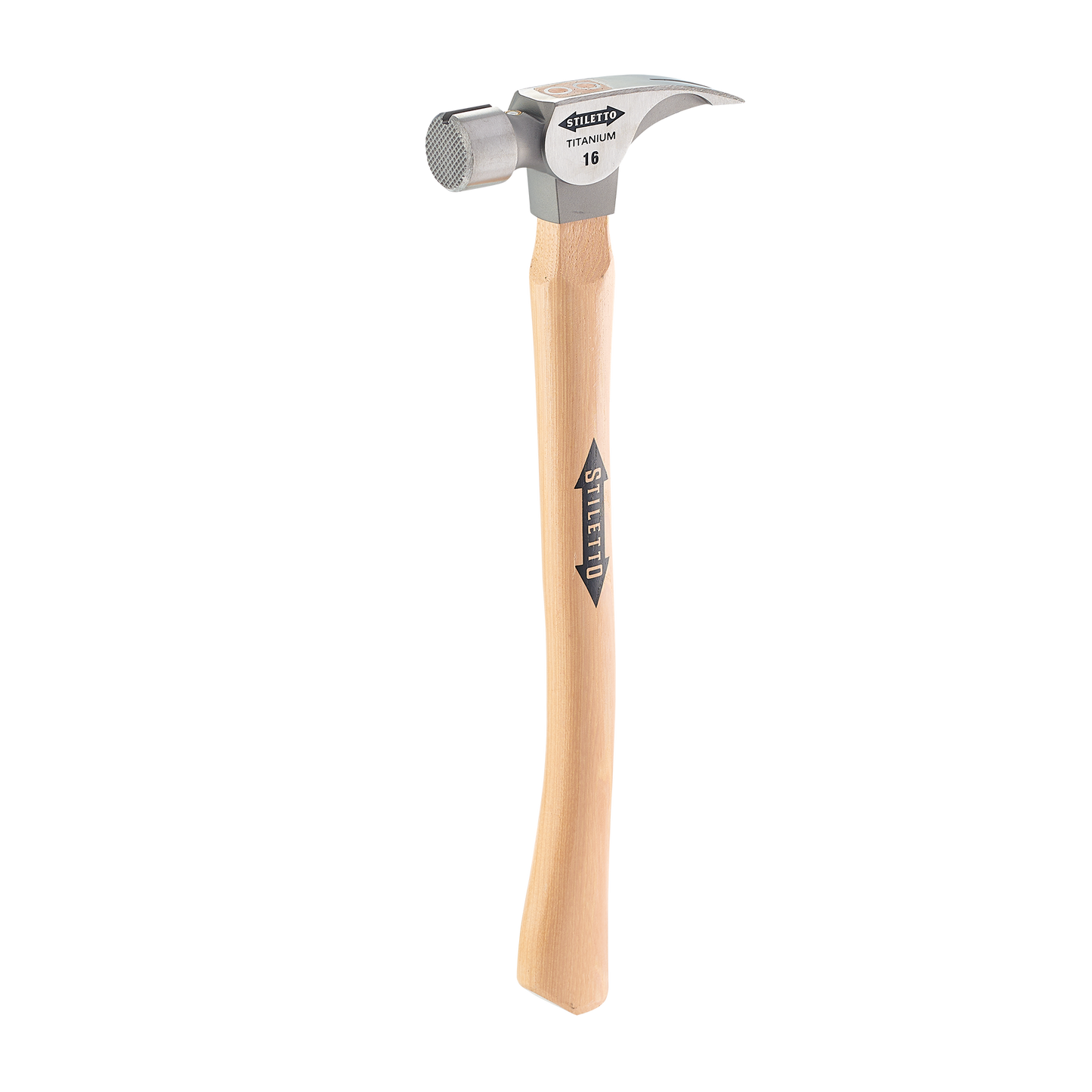Stiletto 16oz Milled/Curved Hickory Hammer