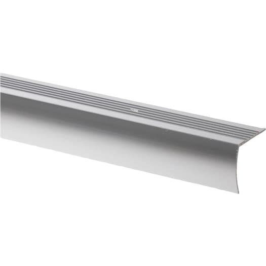 M-D Polished Aluminum 1-1/8" W x 36" L Aluminum Stairnose