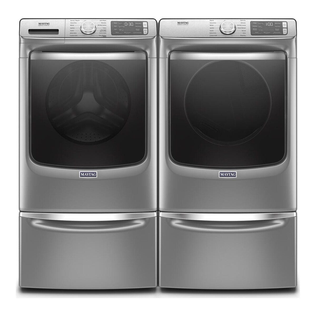 Smart Front Load Electric Dryer with Extra Power and Advanced Moisture Sensing Plus - 7.3 cu. ft.