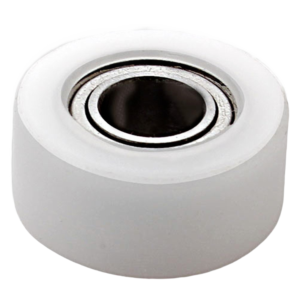 White nylon sleeve bearing with metal inner ring for tool accessories and power tool replacements under $50