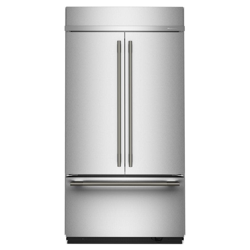 24.2 Cu. Ft. 42" Built-In French Door Bottom Mount Refrigerator with Platinum Interior
