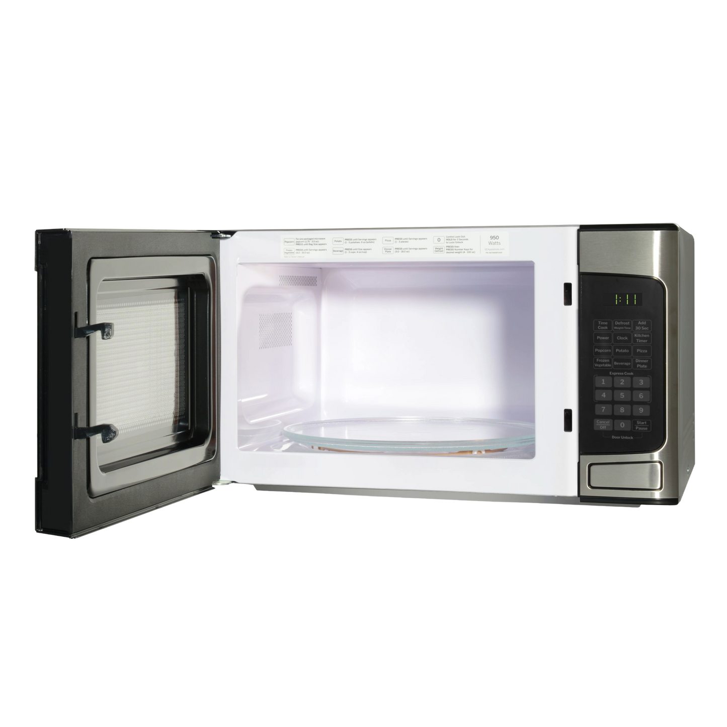 GE® 1.1 Cu. Ft. Capacity Countertop Microwave Oven