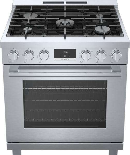 800 Series, Dual Fuel Freestanding Range, 30'', Stainless Steel