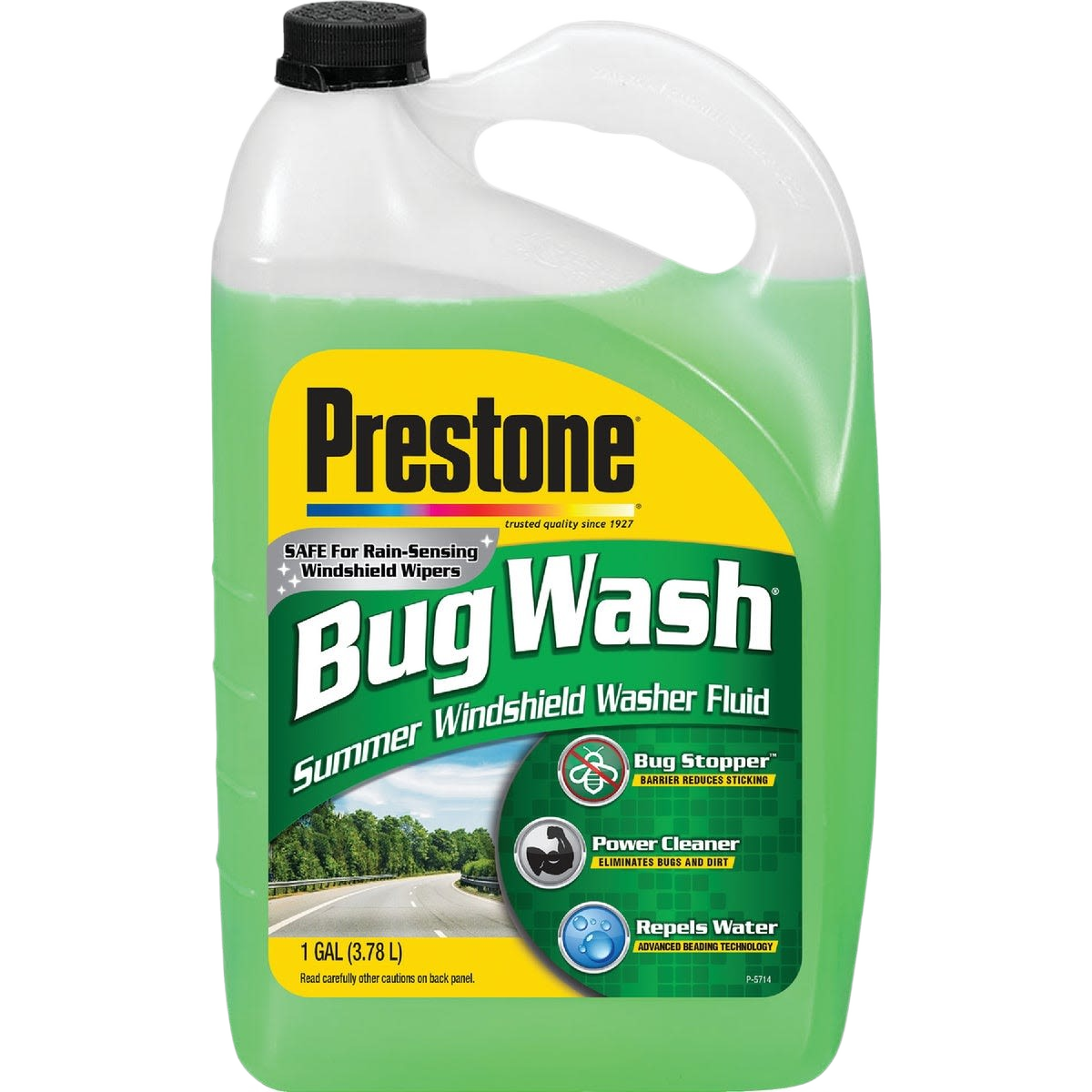 Green jug of bug wash summer windshield washer fluid for automotive and car accessories under fifty dollars collections