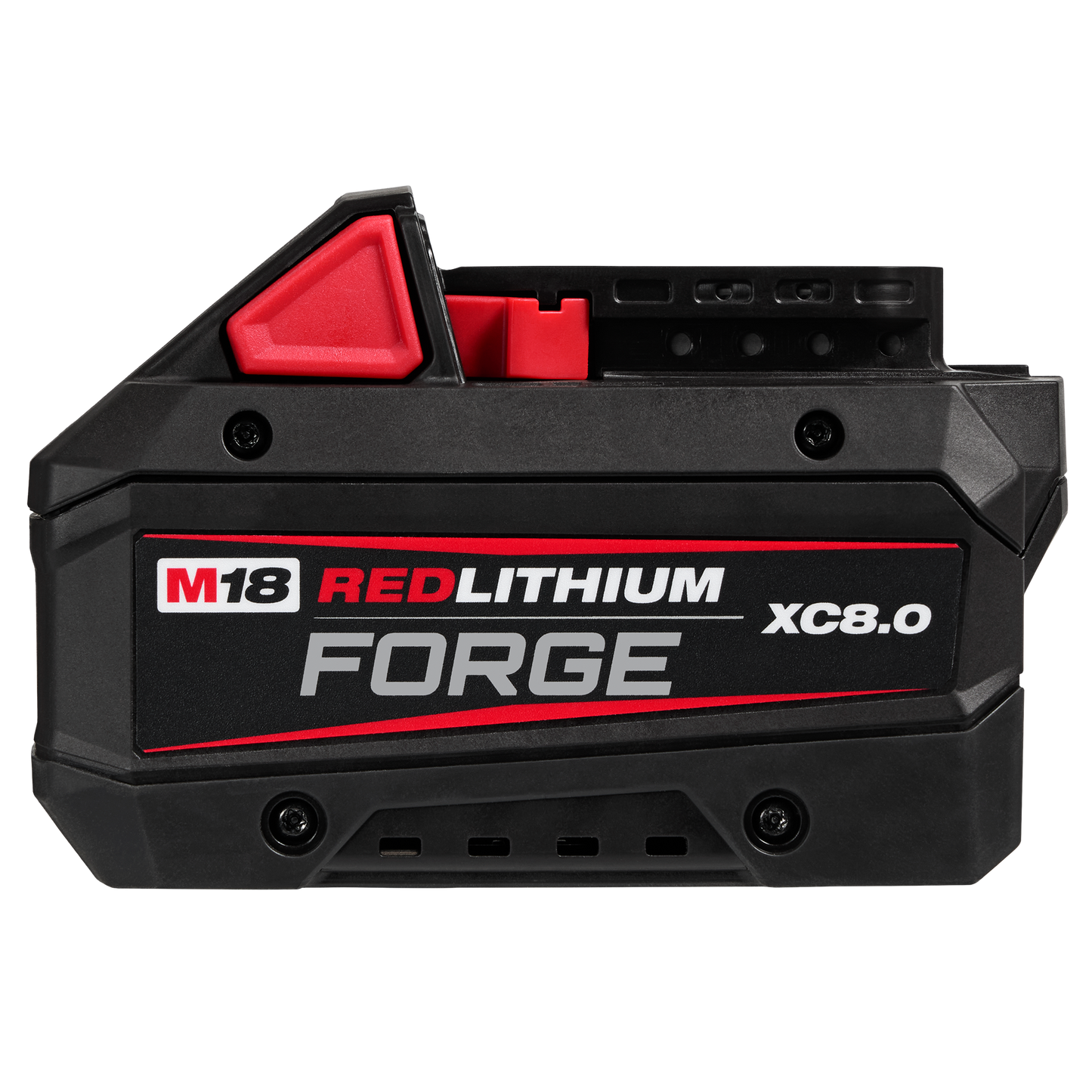 High-capacity cordless power tool battery with REDLITHIUM technology for extended runtime in tools and home improvement tasks