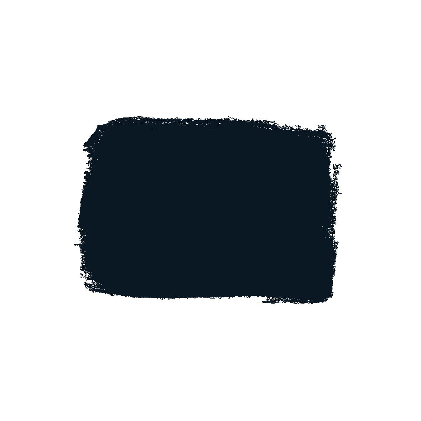 Deep navy blue acrylic latex paint swatch for home improvement in specialty paint and under $50 collections